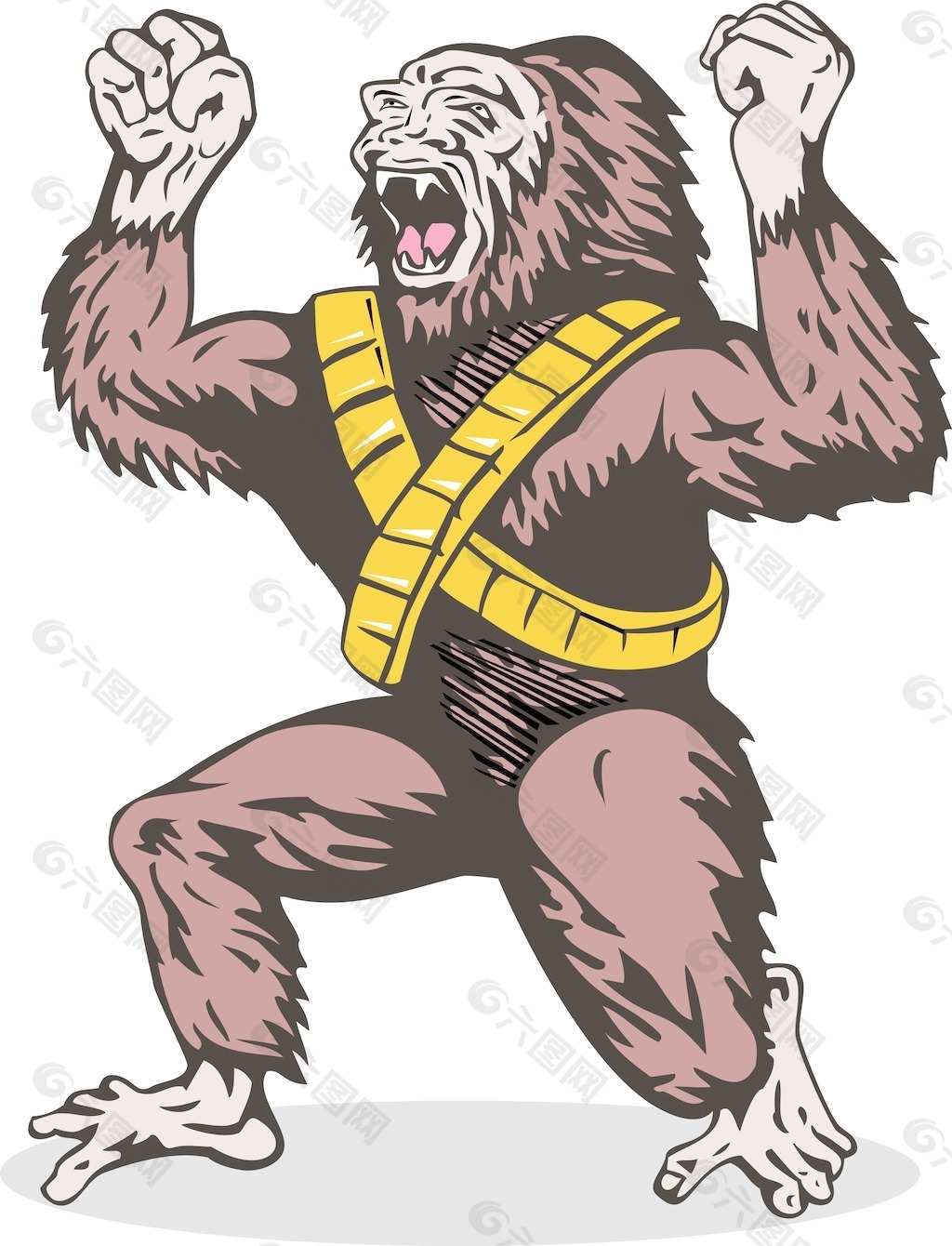 小人gorillaman生氣