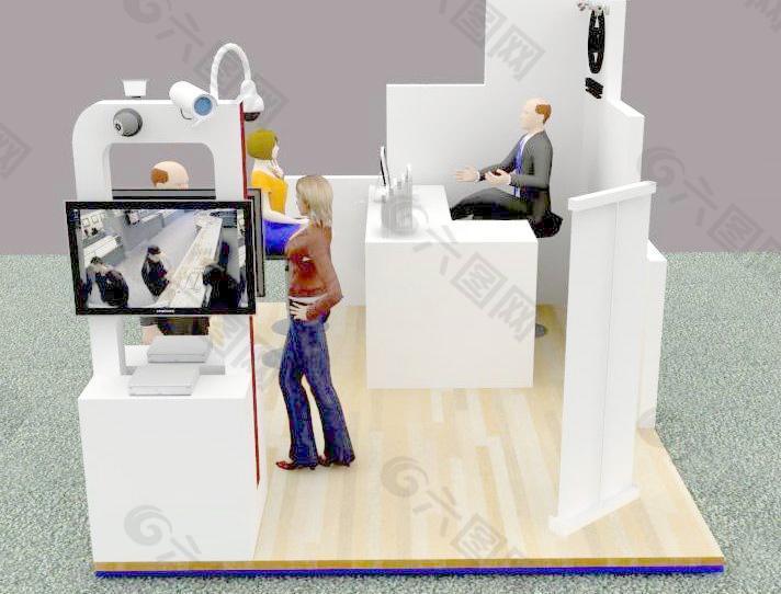 隱身中央電視臺-展臺展覽- ALT的設計