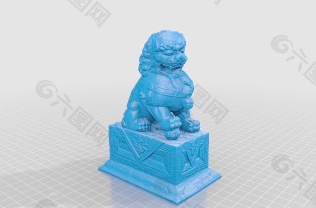 福狗雕塑
