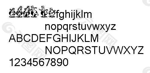 Engleknapper 另類字體