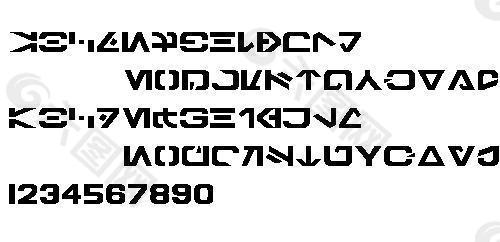 Galacticbasic 另類字體