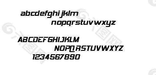 Hemihead 英文字體下載