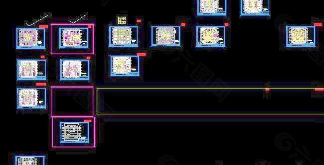 國(guó)際農(nóng)業(yè)高層消防水平面設(shè)計(jì)圖