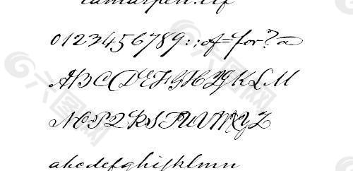 lamarpen 英文字體下載