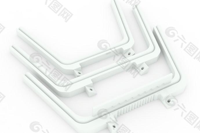 直升機著陸腿電池崩潰的情況下攝像機安裝