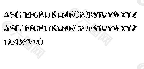 Terrible Nerves 英文字體下載