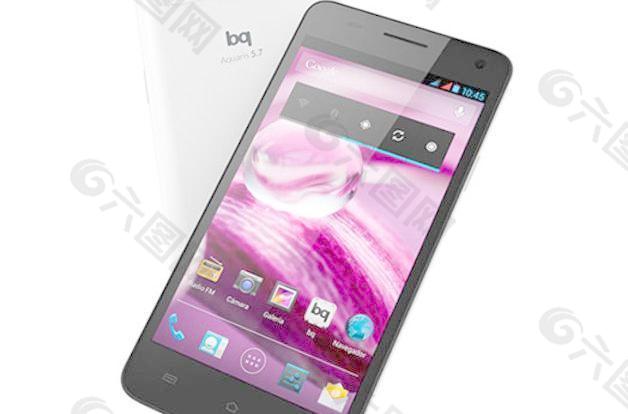 BQ aquaris智能手機實體模型