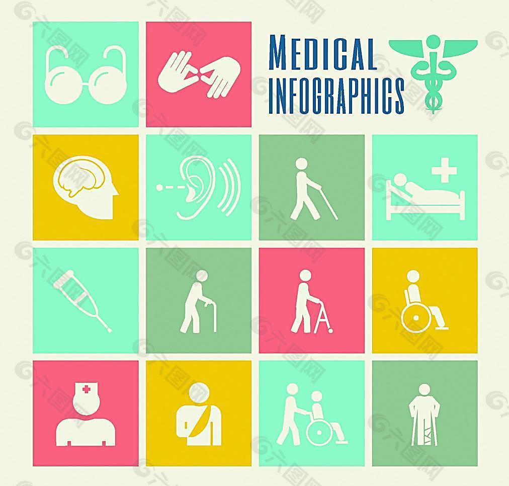 醫(yī)療信息圖表圖片