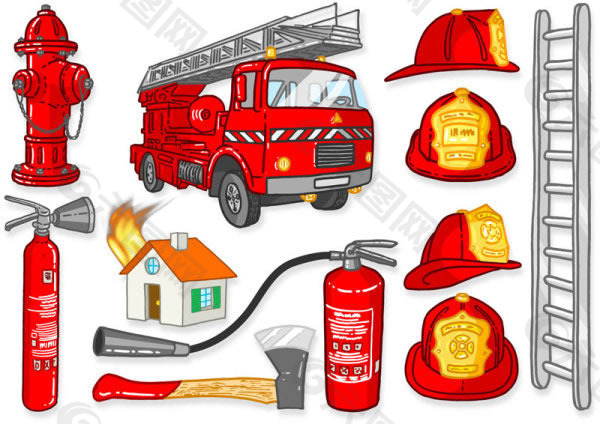 消防器材图标