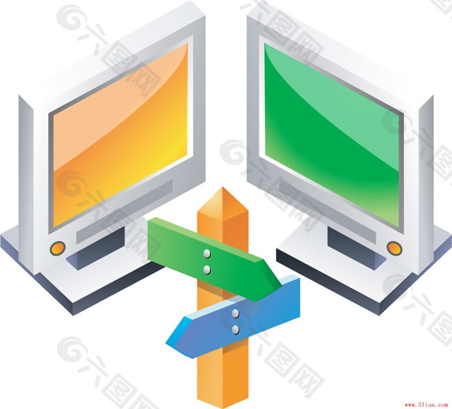 辦公用品,電腦