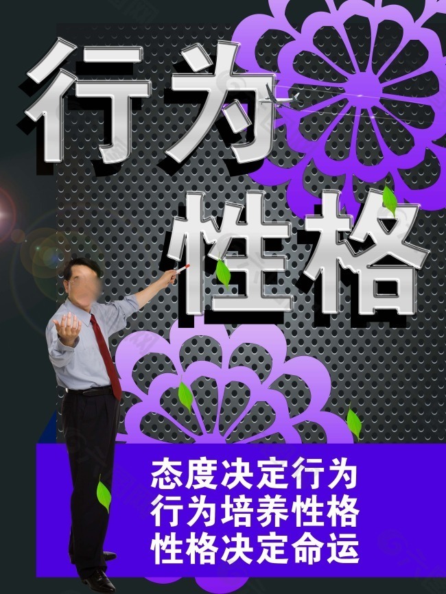文化展板設計行為性格