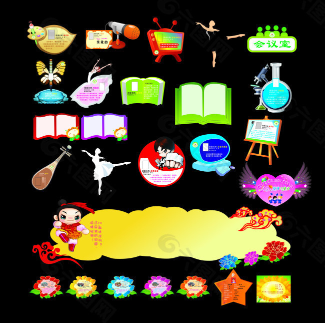 各種標(biāo)簽