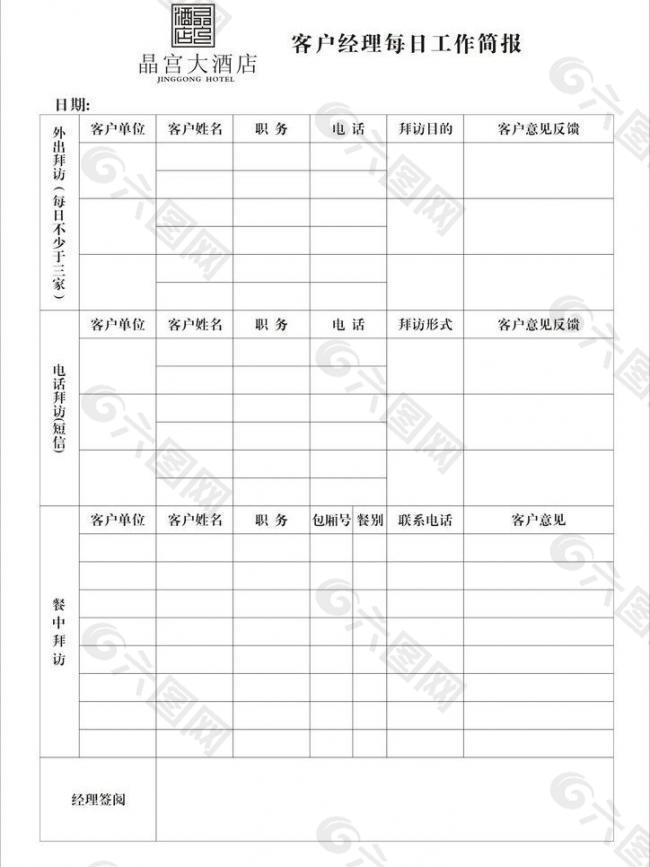 客戶日報表圖片