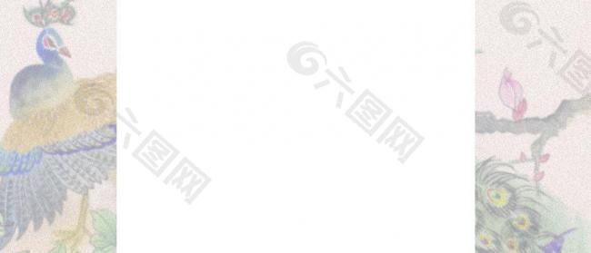 網(wǎng)店背景 孔雀圖案圖片
