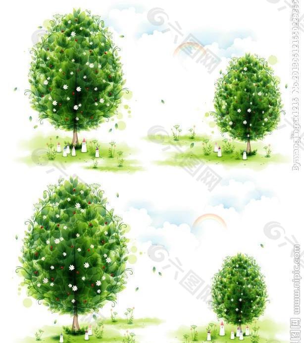 夢幻風景 夢幻背景圖片