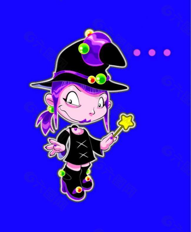 小魔女圖片
