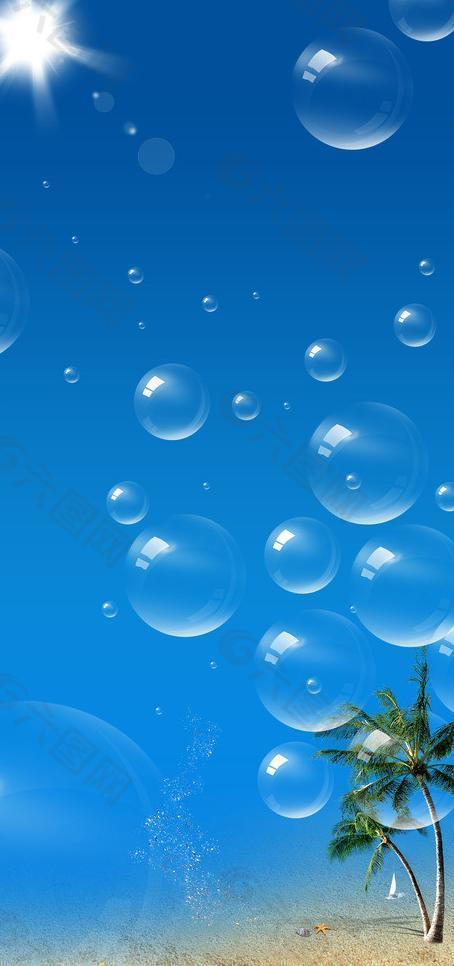 透明氣泡圖片