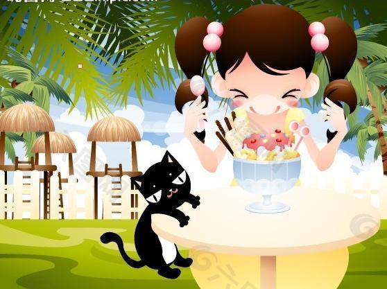 兒童插畫圖片
