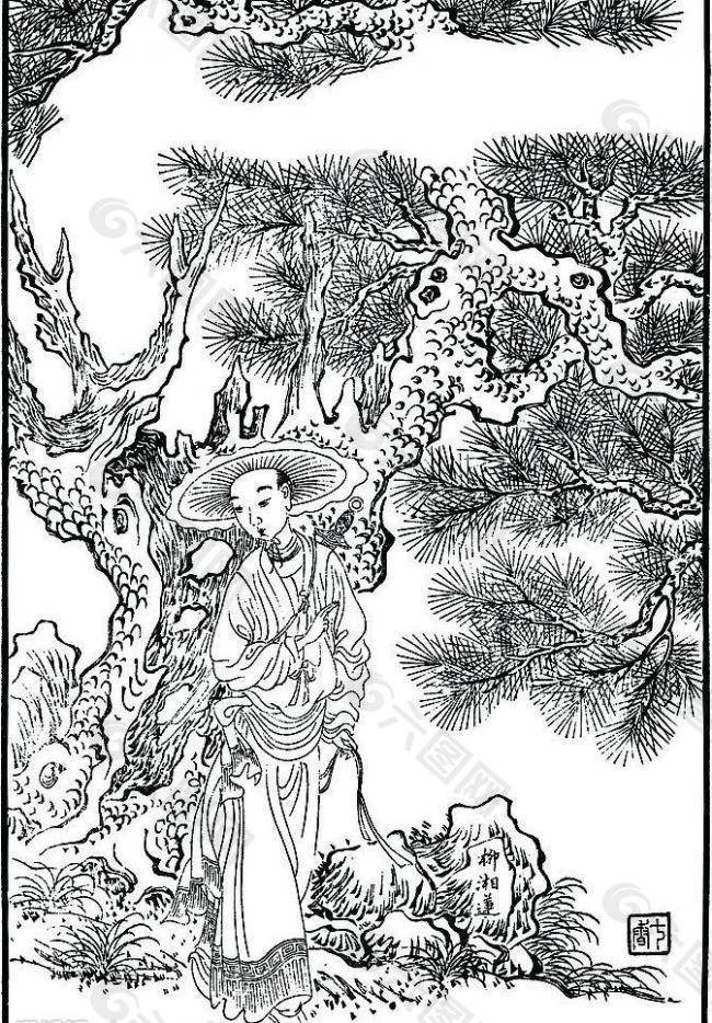 古代小說插畫  長期發(fā)圖片