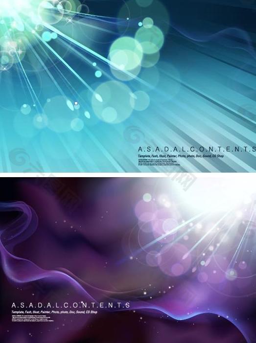 夢(mèng)幻背景底紋矢量素材圖片