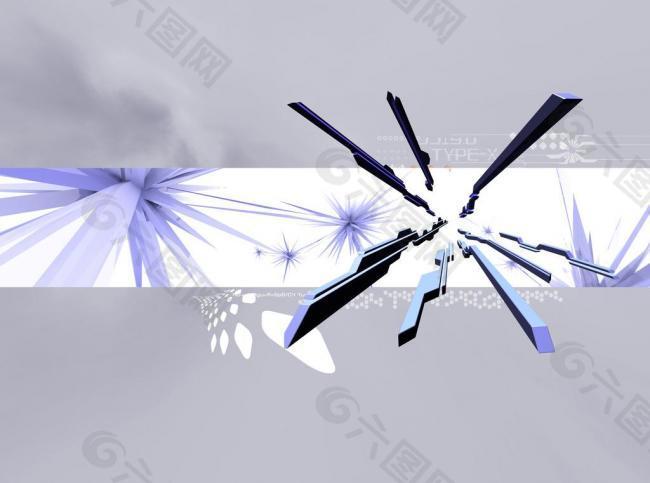 3d動(dòng)感科技背景圖片