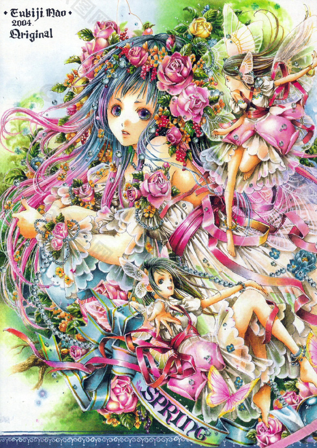 尚月地畫集春之女