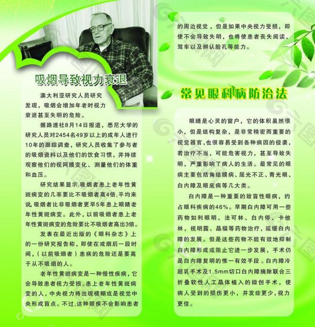 保護(hù)視力展板圖片