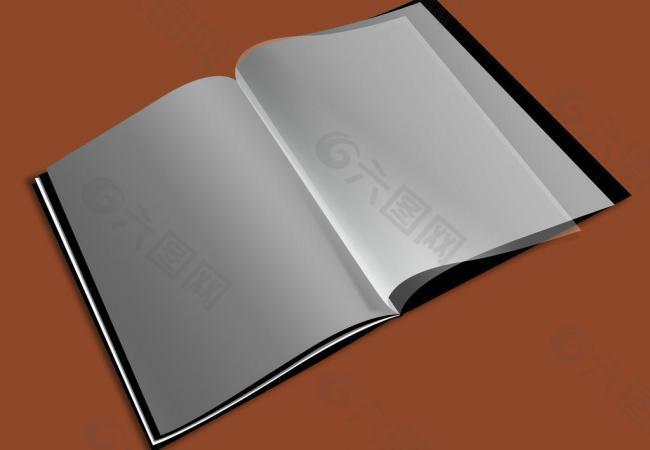畫冊(cè)效果圖模版圖片