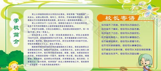 學(xué)校展板圖片