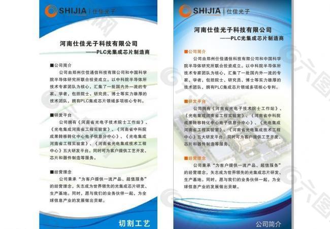 仕佳光子企業(yè)簡(jiǎn)介展板圖片