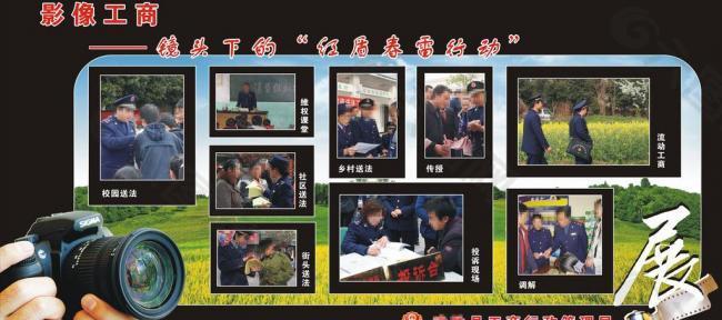 红盾春雷行动展图片