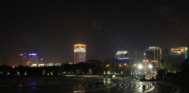 城市夜景图片