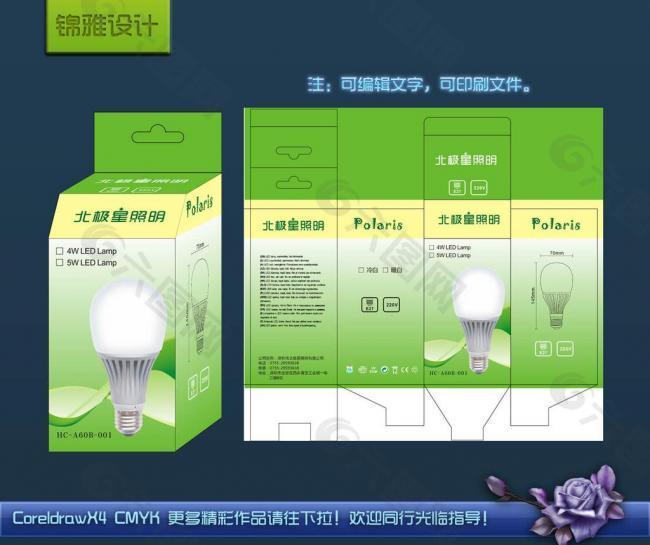 led 泡灯 照明 照明包装 节能灯包装 (注无效果图)图片