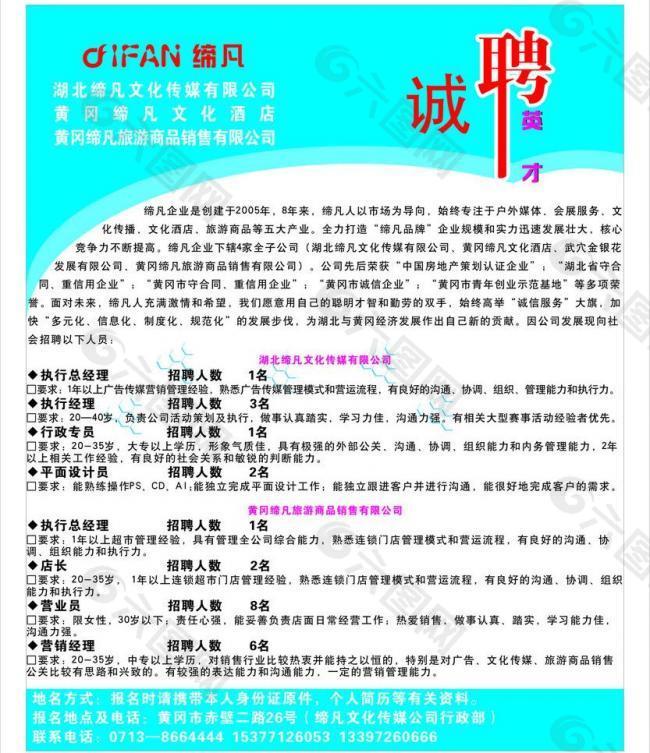 招聘廣告圖片