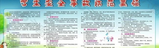 安全事故防范要領(lǐng)圖片