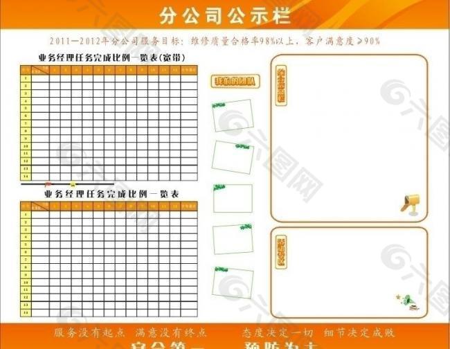 公示欄圖片