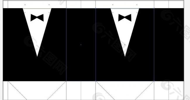 蝴蝶結 文件袋圖片