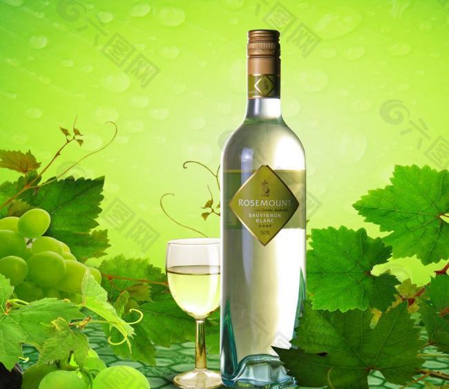 葡萄酒廣告圖片