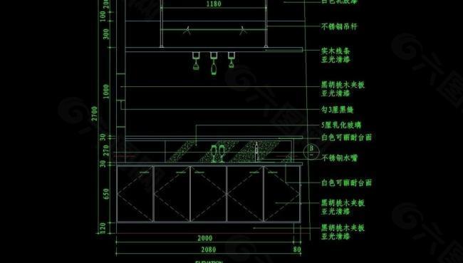 cad餐廳設(shè)計(jì)素材圖片