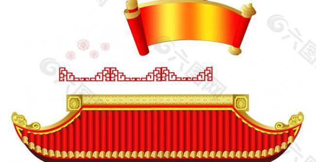 新年 元素 素材圖片