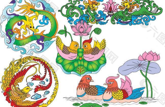 婚慶龍鳳圖片