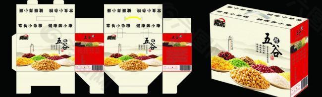 五谷 紙箱 禮品箱圖片