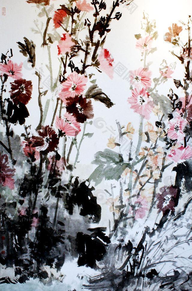 春花漫爛圖片