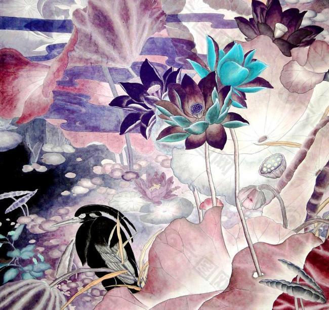 蓮塘幽芳圖片