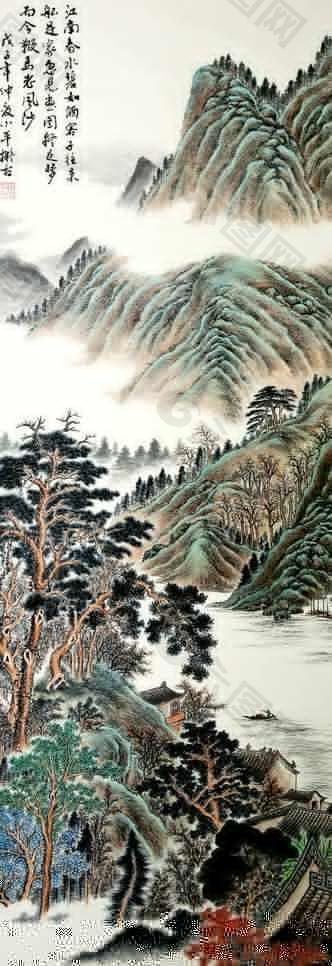 春雨江南圖片