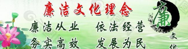 廉潔展板圖片