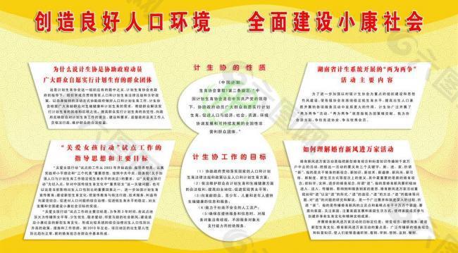 計(jì)劃生育展板圖片