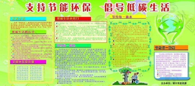 低碳環(huán)保展板圖片