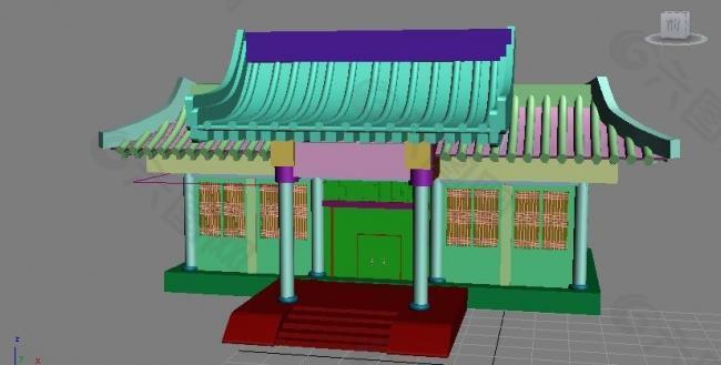 古建模型圖片
