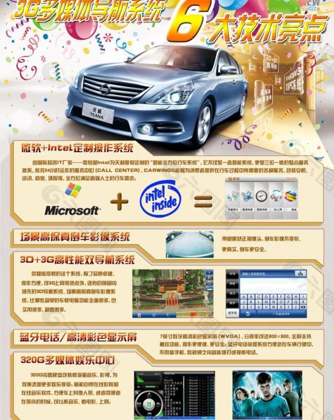 新天籁介绍展板图片